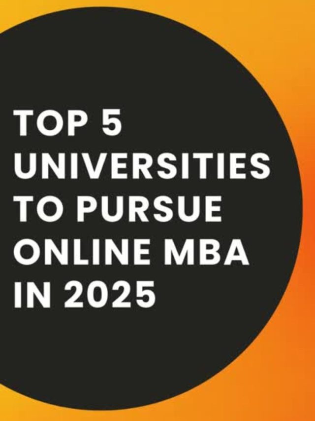 Top 5 Universities to Pursue an Online MBA