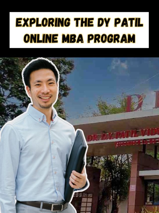 DY Patil University for Online MBA Programs
